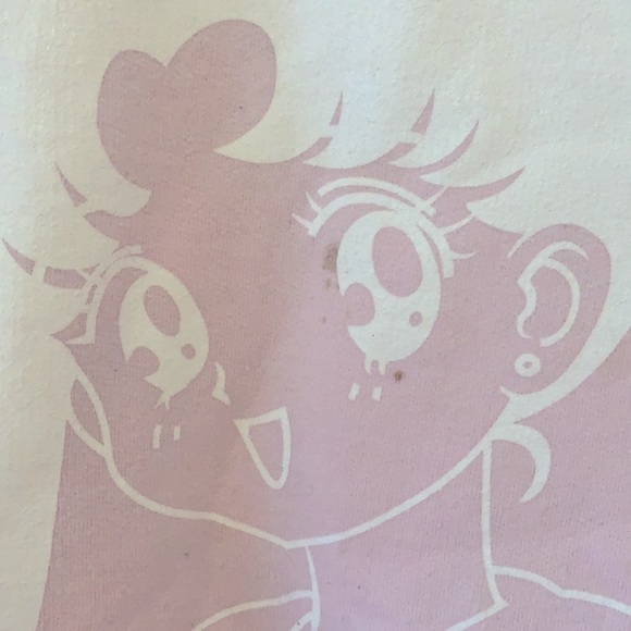 Sailor Moon Pink Crew Neck - Picture 3 of 4